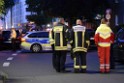 Einsatz BF Bedrohungslage Koeln Kalk P21